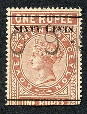 ceylon-telegraph-sgt73-60c-on-1r-red-brown-type-68
