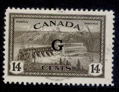 canada-gvi-sg-o186-14c-sepia-very-fine-used-cat-16-cds-pmk