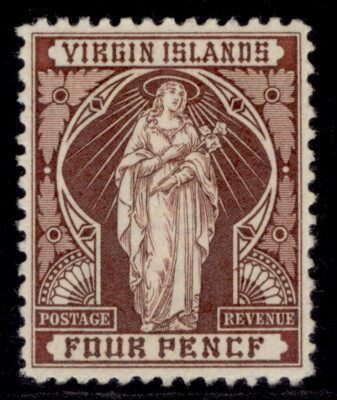 british-virgin-islands-qv-sg46a-4d-brown-m-mint-cat-750-fourpencf-error