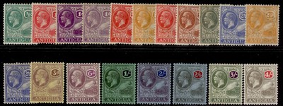 antigua-gv-sg62-80-1921-29-mult-script-set-m-mint-cat-270-incs-1d-mauve-shade