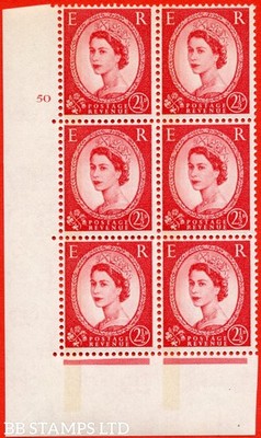 sg-614a-s63-2d-carmine-red-an-unmounted-mint-control-block-of-6-cy-b66944
