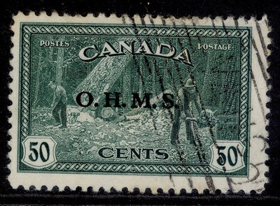 canada-gvi-sg-o169-50c-green-used-cat-170