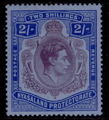 nyasaland-protectorate-gvi-sg139-2s-purple-blue-blue-m-mint-cat-12