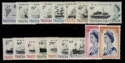 tristan-da-cunha-qeii-sg71-84b-1965-67-complete-set-nh-mint-cat-60