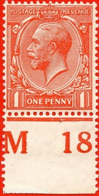 sg-358-variety-n16-unlisted-1d-bright-vermilion-a-fine-mounted-mint-b78794