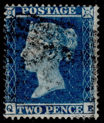 gb-qv-sg19-2d-dp-blue-plate-4-sc16-fine-used-cat-75-qe