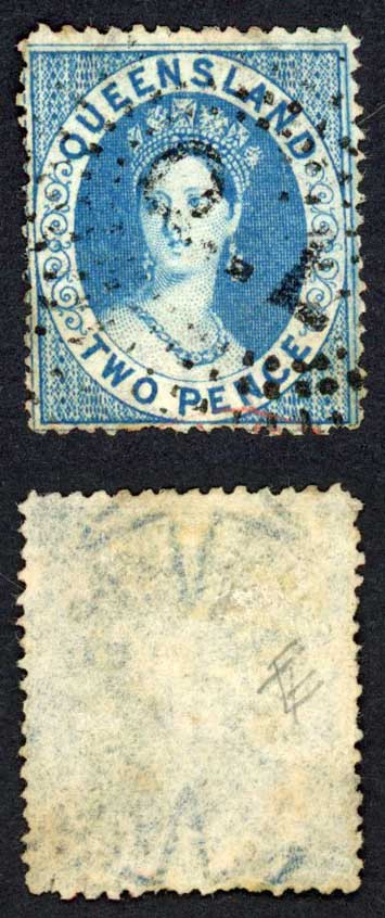 queensland-sg5-1860-2d-blue-wmk-large-star-clean-cut-perf-14-16-cat-140-pounds