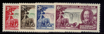 southern-rhodesia-gv-sg31-34-1935-silver-jubilee-set-m-mint-cat-28