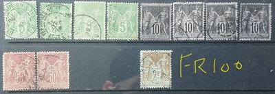 france-1877-pax-mercur-type-i-n-under-b-set-col-vars-used-fr100