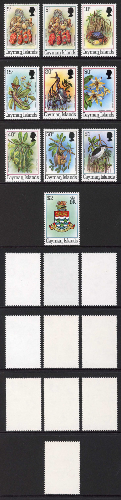 cayman-is-sg515b-25b-imprint-dates-set-of-11-u-m-cat-35-pounds