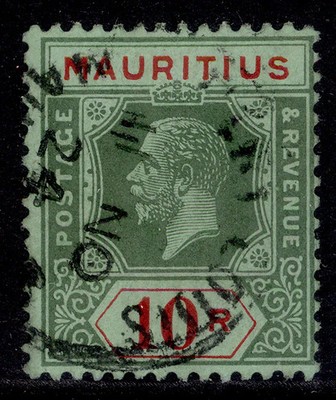 mauritius-gv-sg204d-10r-green-red-emerald-emerald-back-die-ii-fine-used
