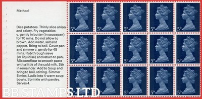 sg-735-ub20a-5d-blue-an-unmounted-mint-stitched-booklet-pane-of-15-wit-b94393