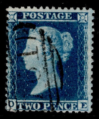 gb-qv-sg34-2d-blue-plate-5-lc14-fine-used-cat-50-oe