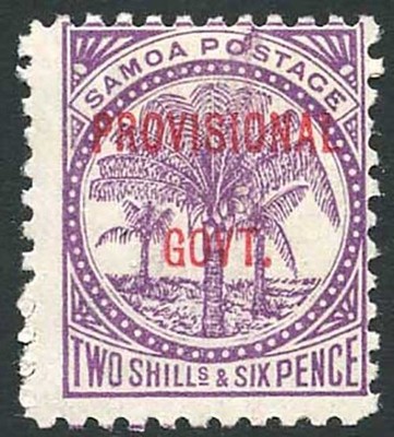 samoa-sg97-2-6-reddish-purple-opt-provisional-govt-m-m