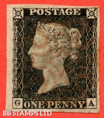 sg-2-a1-2-as15-f-ga-1d-black-plate-2-a-very-fine-used-exampl-b40224