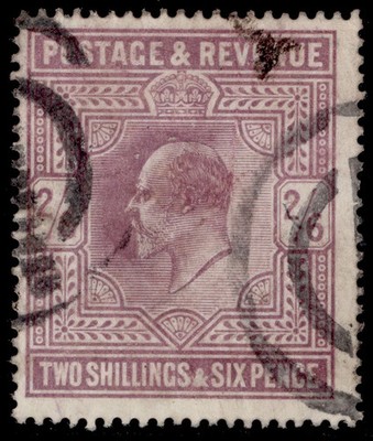 gb-edvii-sg261-spec-m49-1-2s-6d-pale-dull-purple-c-used-cat-180