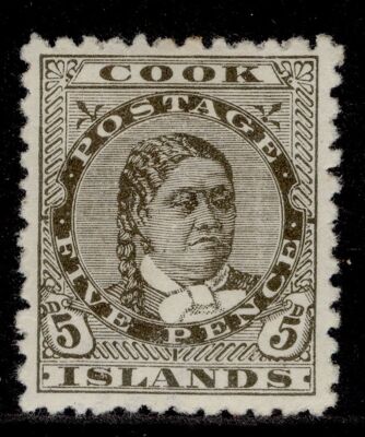 cook-islands-qv-sg17-5d-olive-black-m-mint-cat-32