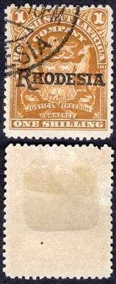 rhodesia-sg107a-1-bistre-no-stop-used-cat-60-pounds