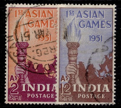 india-gvi-sg335-336-1951-1st-asian-games-set-fine-used