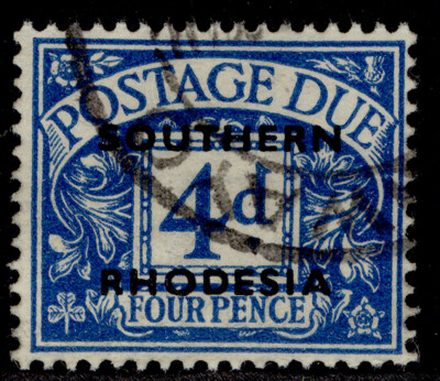 southern-rhodesia-gvi-sg-d5-4d-blue-fine-used