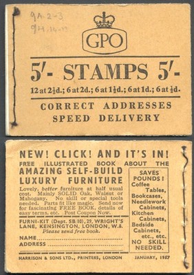 h25-5-booklet-wmk-edwards-2d-red-brown-pane-january-1957