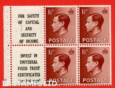 sg-459a-pb5-10-1d-red-brown-a-fine-unmounted-mint-booklet-pane-b48718