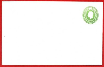 es60-kgvi-1-2d-green-stamped-to-order-envelope-es60-mint