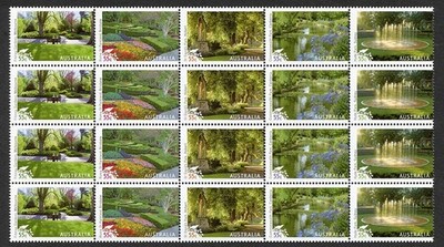 australia-sgsg3224a-2009-australian-parks-gardens-block-of-20-u-m