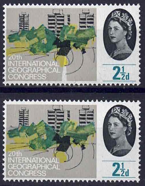 qeii-1964-sg651-with-white-flaw-from-centre-of-stamp-to-bottom-margin-u-m