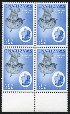 swaziland-sg102w-1962-66-25c-variety-wmk-inverted-block-of-four-u-m