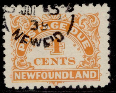 canada-newfoundland-gvi-sg-d4-4c-orange-fine-used-cat-35