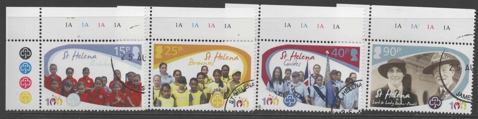 st-helena-sg1136-9-2010-centenary-of-girlguiding-used