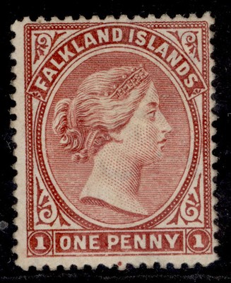falkland-islands-qv-sg22b-1d-venetian-claret-unused-cat-42