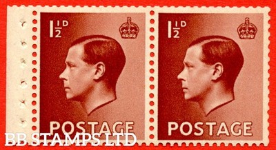 sg-459c-pb4-1d-red-brown-an-unmounted-mint-booklet-pane-of-2-per-b95028