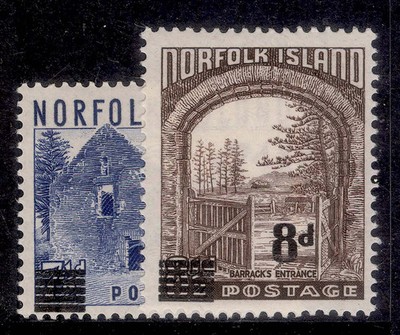 australia-norfolk-island-qeii-sg21-22-1958-complete-set-nh-mint