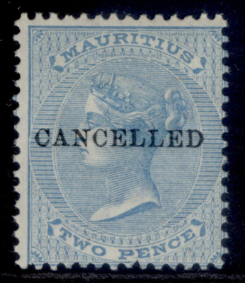 mauritius-qv-sg59-2d-pale-blue-m-mint-cat-14-cancelled