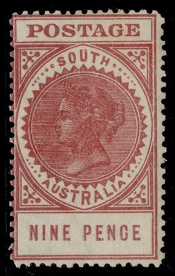 australia-south-australia-edvii-sg286-9d-rosy-lake-lh-mint-cat-28