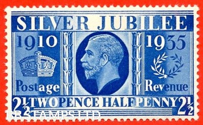 sg-456a-2d-silver-jubilee-prussian-blue-a-fine-mounted-mint-exa-b93025