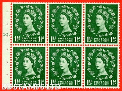 sg-542-sb62-1d-green-an-unmounted-mint-cylinder-booklet-pane-of-6-b87978