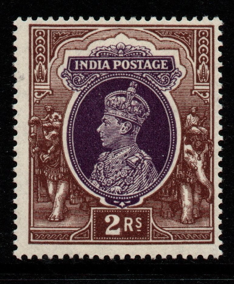 india-sg260-1937-2r-purple-brown-mnh