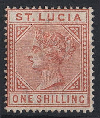 st-lucia-1883-1s-orange-brown-wmk-ca-perf-14-f-mint-sg36-c450