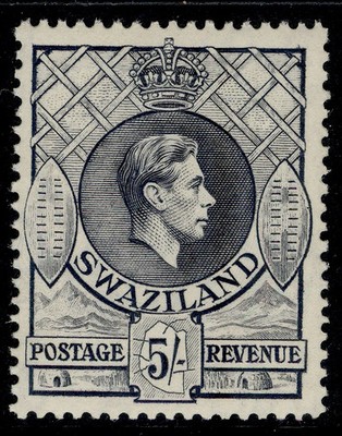 swaziland-gvi-sg37-5s-grey-nh-mint-cat-75-perf-13x13