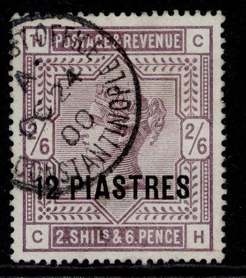 british-levant-qv-sg3a-12-pi-on-2s-6d-lilac-white-paper-fine-used-cat-38-cds