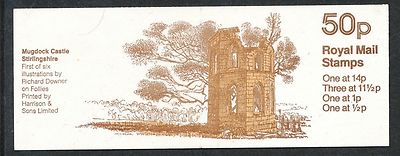 fb16a-jan-1981-mugdock-castle-50p-folded-booklet-good-perfs