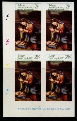 new-zealand-niue-qeii-sg154-1970-2c-christmas-imperf-corner-block-nh-mint