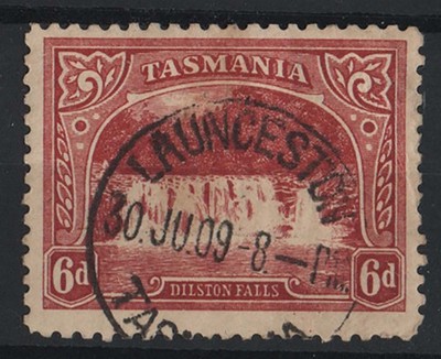 tasmania-1899-pictorial-6d-lake-top-value-launceston-cds-sg236-vfu-c42