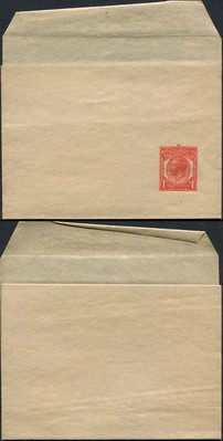 wp30-kgv-1d-carmine-newspaper-wrapper-stamp-l14-size-e-mint