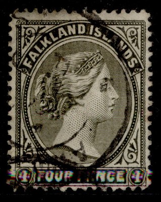 falkland-islands-qv-sg32-4d-olive-black-fine-used-cat-23
