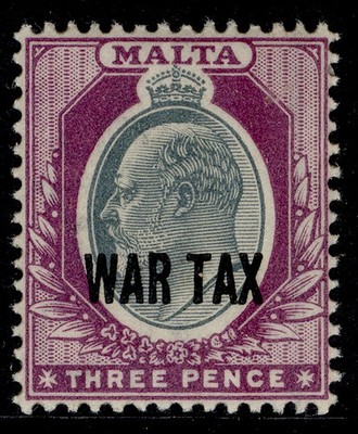 malta-gv-sg93-3d-grey-purple-nh-mint