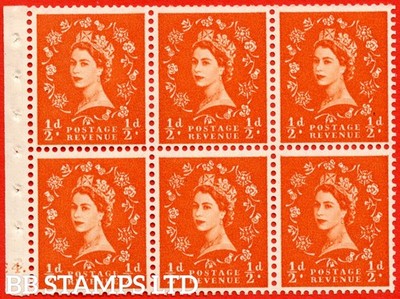 sg-540-sb4-d-orange-red-an-unmounted-mint-cylinder-pane-of-6-cyl-b87975